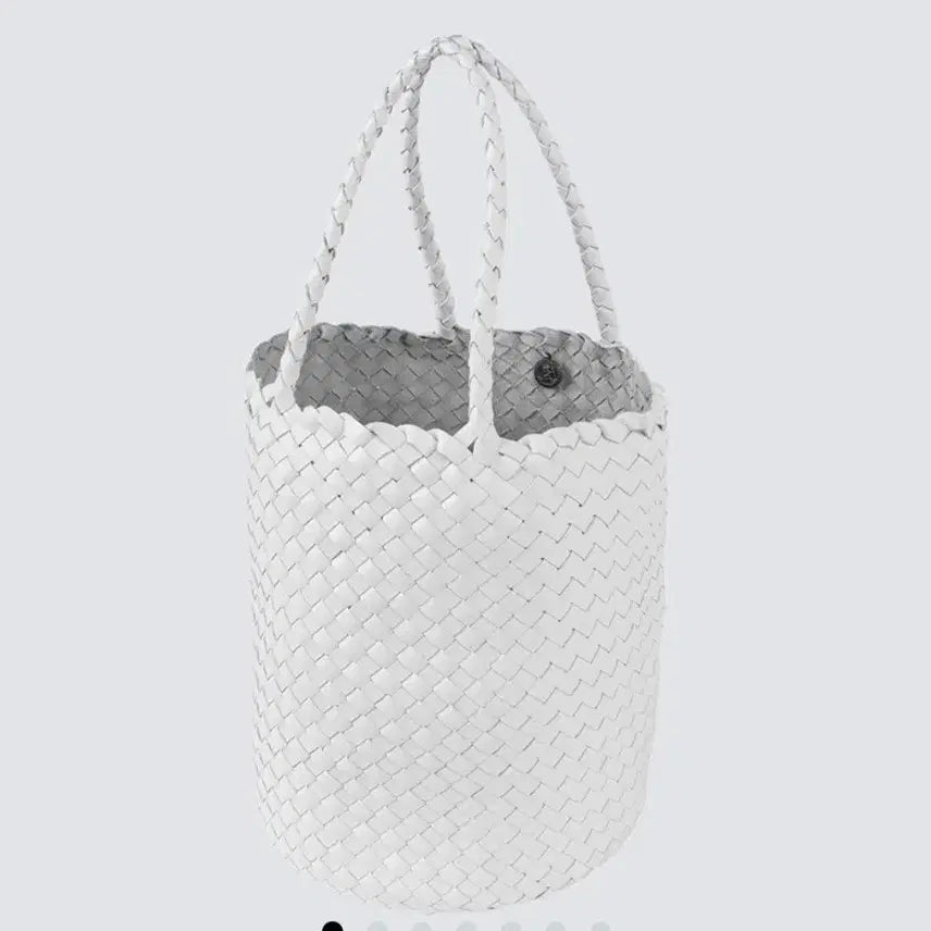 [BUNJANG] Dragon Diffusion Jackie Bucket Bag White / 드래곤디퓨전 재키 버킷백 화이트
