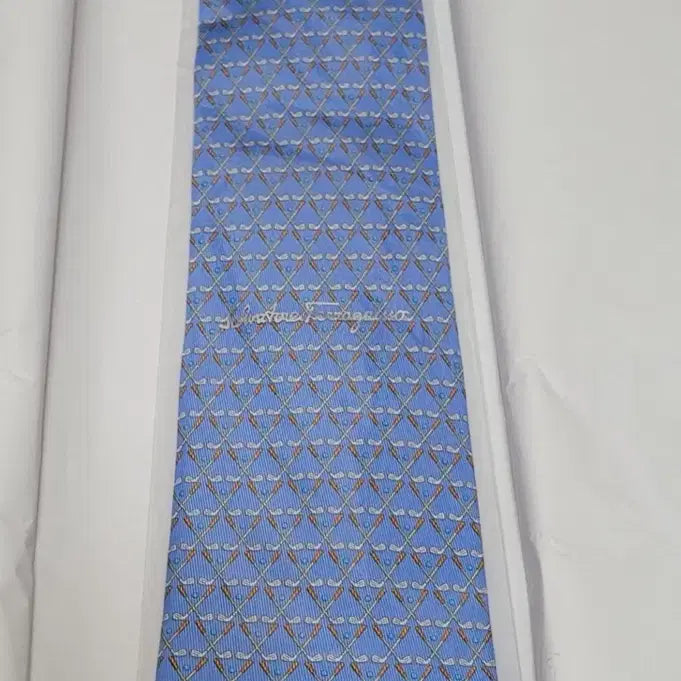 [BUNJANG] Salvatore Ferragamo Silk Necktie / (정품) 살바토레 페라가모 넥타이