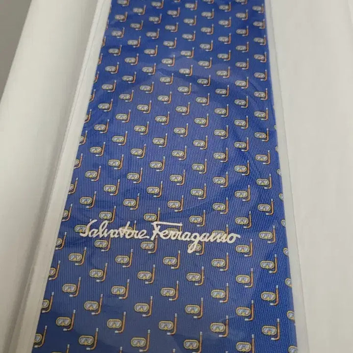 [BUNJANG] Salvatore Ferragamo Silk Necktie / (정품) 살바토레 페라가모 넥타이