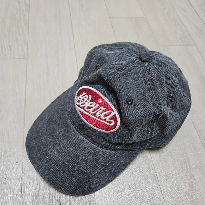 [BUNJANG] We Love World Circle Logo Wappen Pigment Ball Cap / 위얼드월드 서클로고 와펜 피그먼트 볼캡