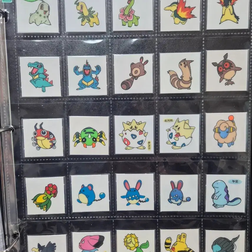 [BUNJANG] Pokemon 2nd Gen Bakery Sticker Collection (25 pcs) / 포켓몬 구버전 2세대 샤니 띠부씰 띠부실 25개 팝니다