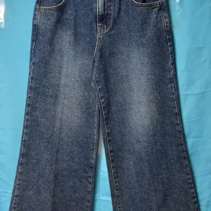 [BUNJANG] Vintage Style Denim Wide Pants / 빈티지 스타일 데님 와이드 팬츠 55~66
