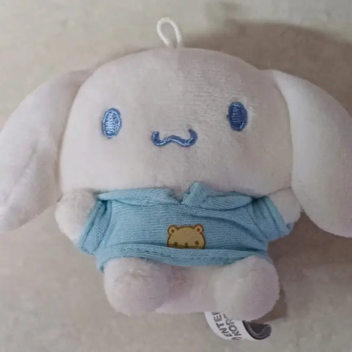 [BUNJANG] Sanrio Cinnamoroll Hooded Doll Keychain / 산리오 시나모롤 후드 인형 키링