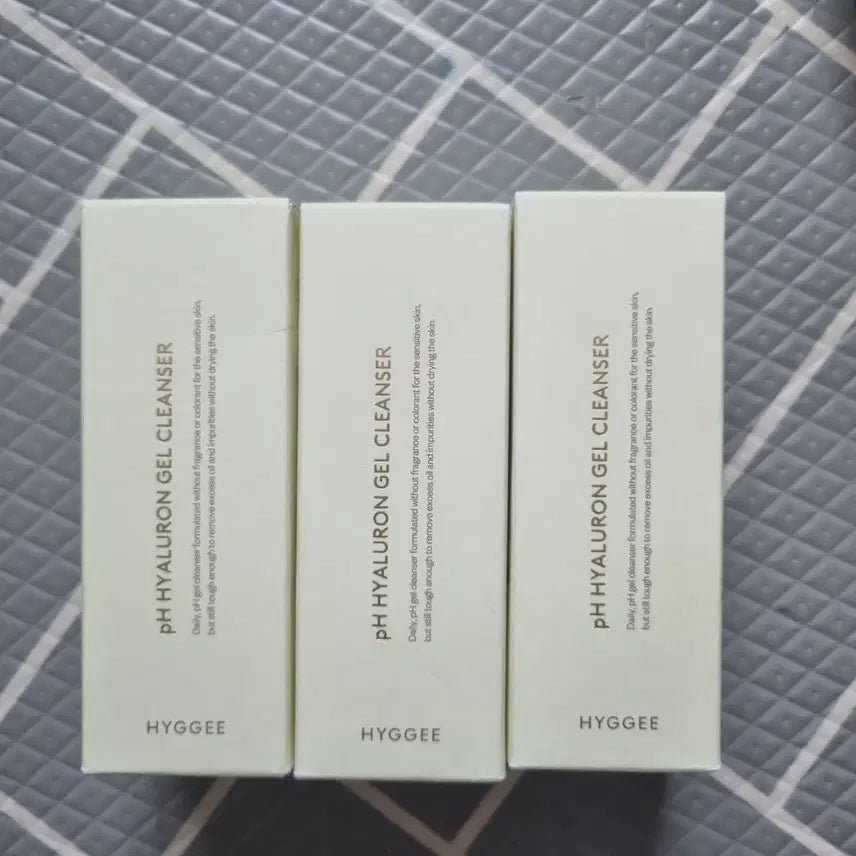 [BUNJANG] HYGGEE Mildly Acidic Hyaluron Gel Cleanser 50ml (3-Pack) / HYGGEE 약산성 히알루론 젤 클렌저 50ml 3개