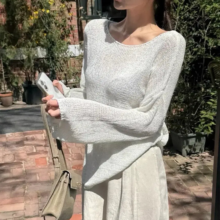[BUNJANG] Maybins Mooing Knit / 메이빈스 무잉 니트