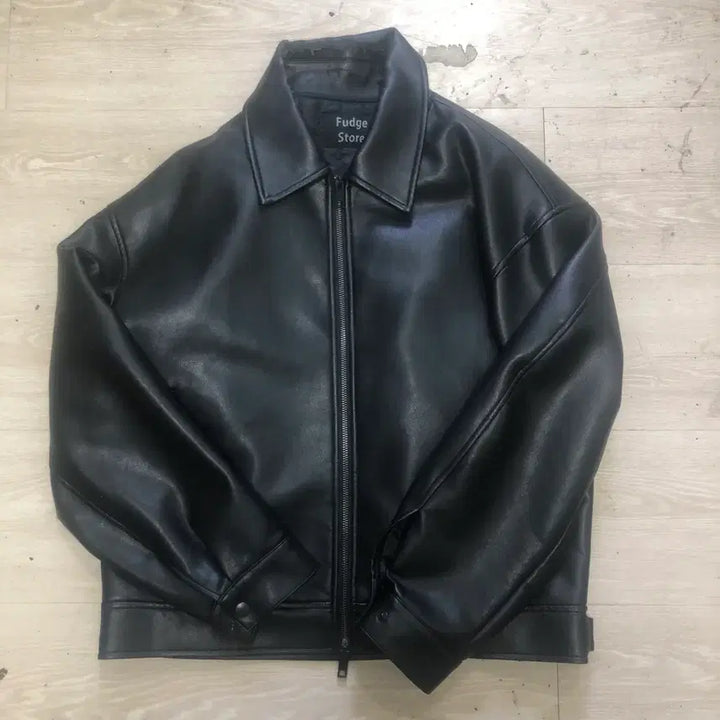 [BUNJANG] LafargeStore Buffing Leather Single Rider Jacket L / 라퍼지스토어 버핑레더 싱글라이더자켓 L 100