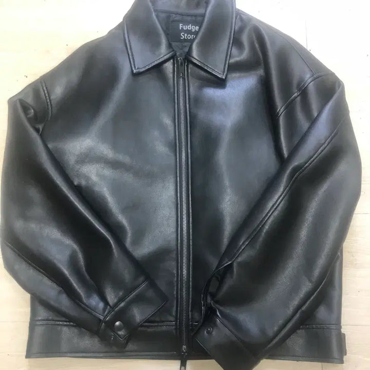 [BUNJANG] LafargeStore Buffing Leather Single Rider Jacket L / 라퍼지스토어 버핑레더 싱글라이더자켓 L 100