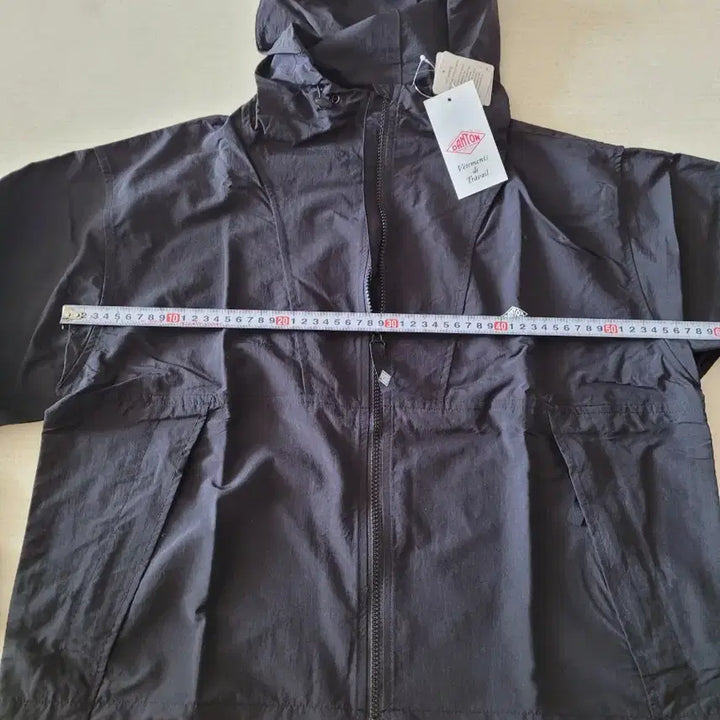 [BUNJANG] DANTON Hooded Windbreaker Black M New / DANTON 단톤 블랙 후드 바람막이 M 새상품