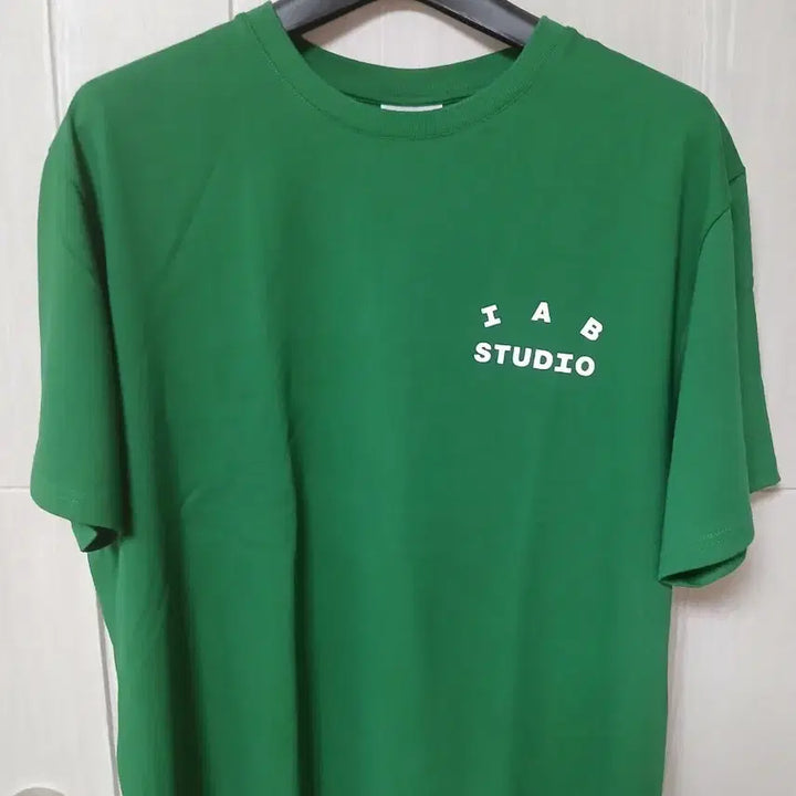 [BUNJANG] IAB Studio Short Sleeve T-Shirt Green XL / 아이앱 반팔 그린 XL
