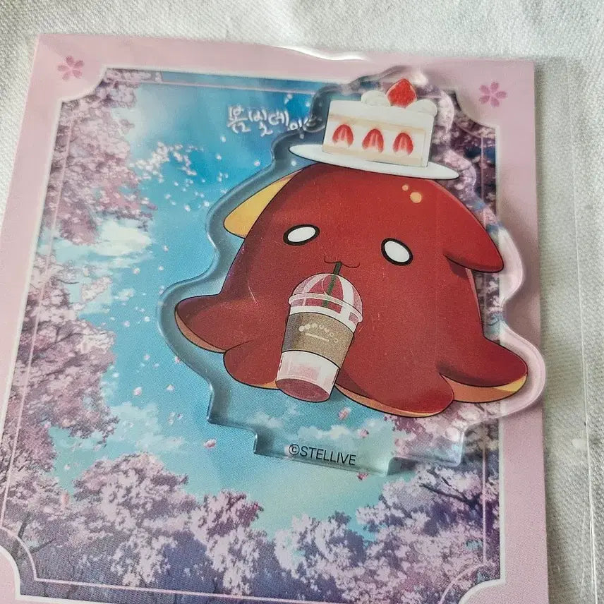 [BUNJANG] Stellive UP Spring Breeze Date Acrylic Diorama Parts Fan Character / 스텔라이브 UP 봄빛 데이트  아크릴 디오라마 파츠 팬 캐릭터