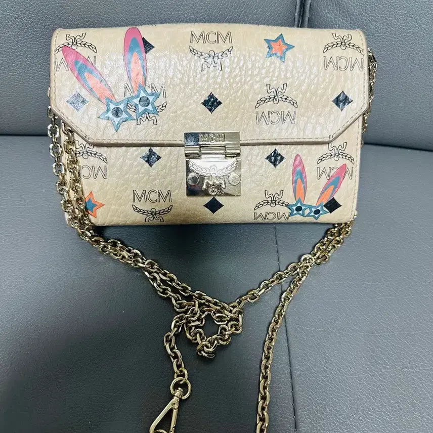 [BUNJANG] MCM Rabbit Print Crossbody Bag / mcm가방