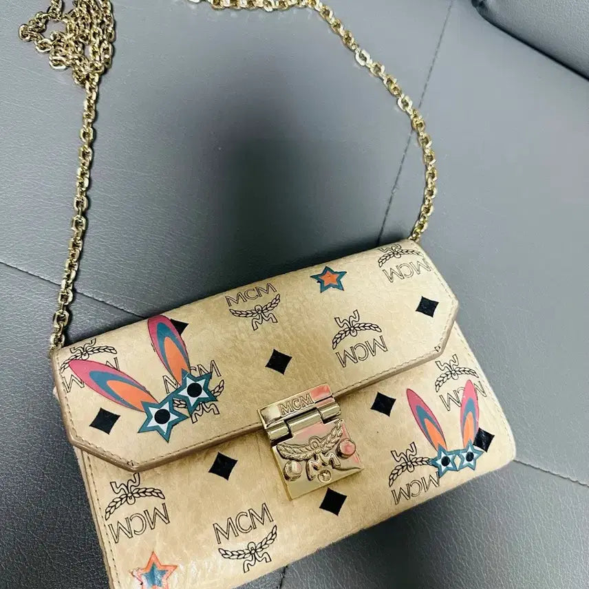 [BUNJANG] MCM Rabbit Print Crossbody Bag / mcm가방