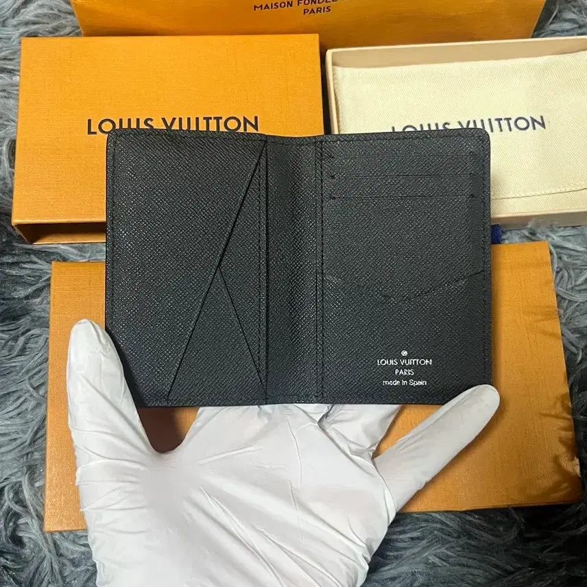[BUNJANG] Louis Vuitton Pocket Organizer Epi Black / [풀구성]루이비통 포켓 오거나이저 에피 블랙