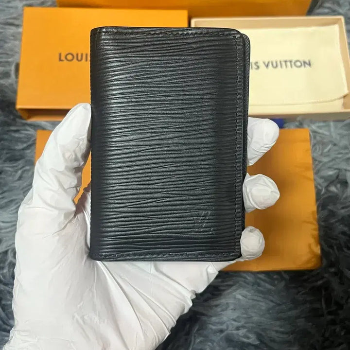 [BUNJANG] Louis Vuitton Pocket Organizer Epi Black / [풀구성]루이비통 포켓 오거나이저 에피 블랙