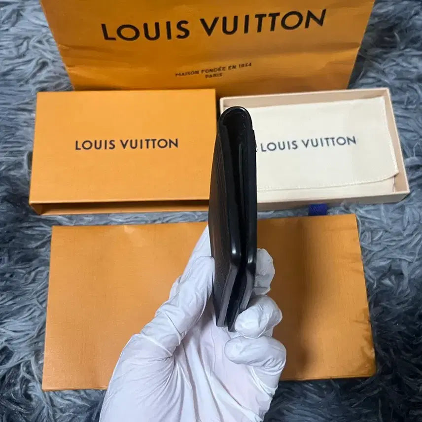 [BUNJANG] Louis Vuitton Pocket Organizer Epi Black / [풀구성]루이비통 포켓 오거나이저 에피 블랙