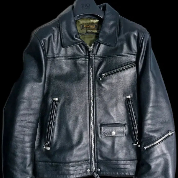 [BUNJANG] DIAPVINE Roger Leather Jacket M / 디아프바인 로저 레더 자켓 M(표기38)