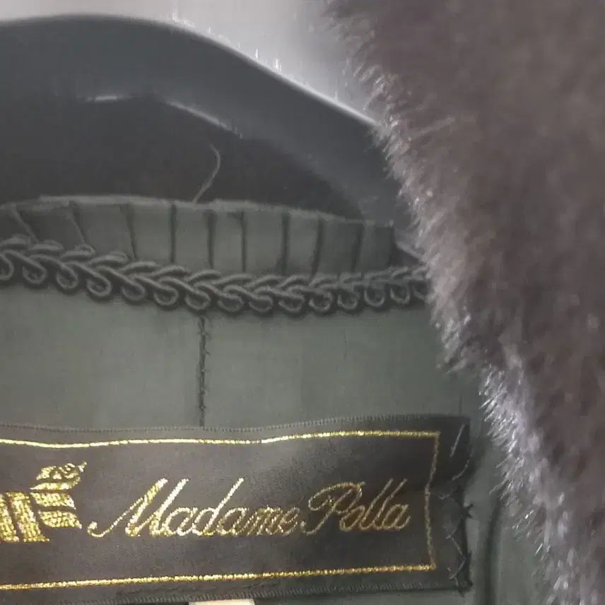 [BUNJANG] Madame Polla Black Glamour Mink Long Coat / Madame Polla 블랙글라머 밍크롱코트100