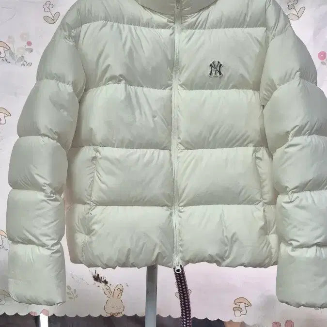 [BUNJANG] MLB Mega Logo Puffer Down Short Padding / MBL    메가로고  푸퍼   덕다운   숏  패딩