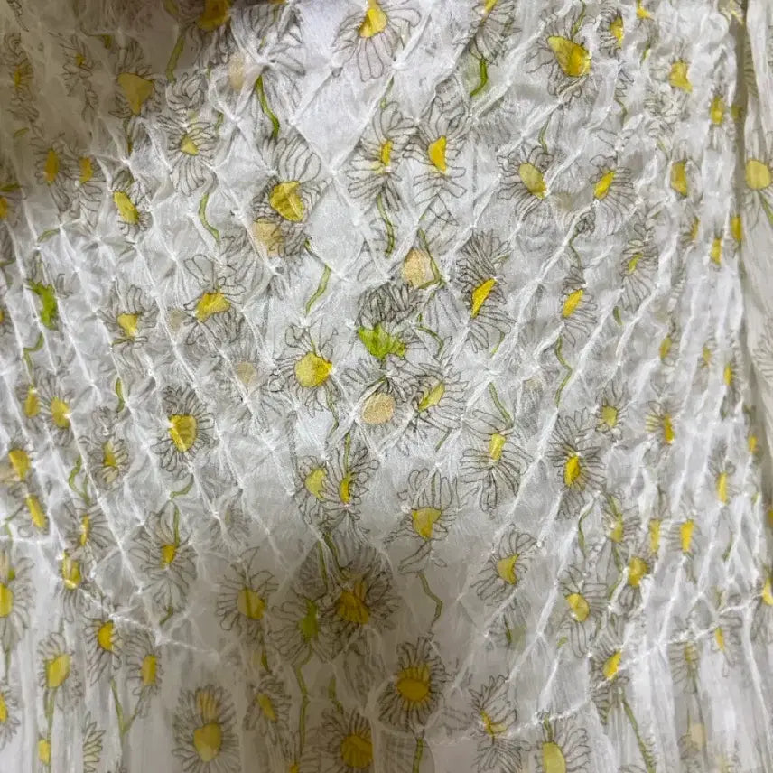 [BUNJANG] Dianbon Daisy Floral Chiffon Dress / 다이안본 데이지플로럴 시폰원피스