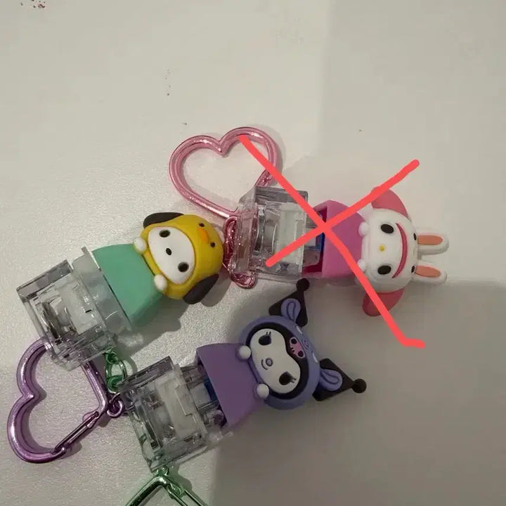 [BUNJANG] Sanrio Keycap Keyring / 산리오 키캡키링/클릭커