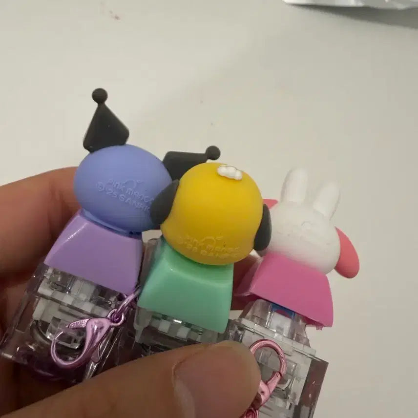 [BUNJANG] Sanrio Keycap Keyring / 산리오 키캡키링/클릭커