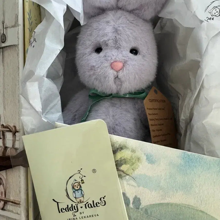 [BUNJANG] Teddy Tales Lena Bunny Lavender S / 테디테일즈 레나버니 Y 라벤더 s