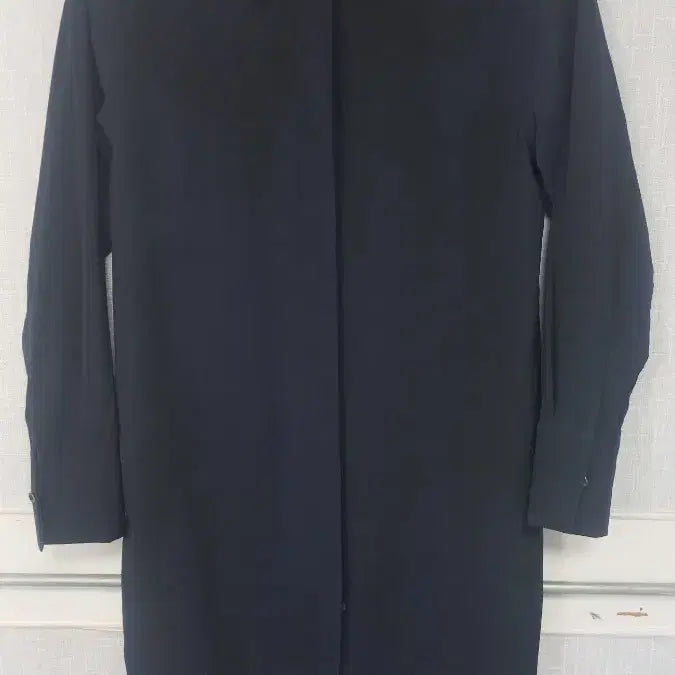 [BUNJANG] Prada Black Long Shirt 38 / 프라다 블랙 롱 셔츠 38