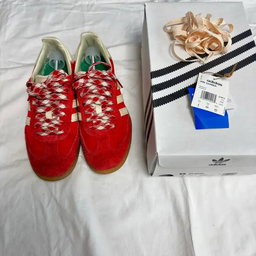 [BUNJANG] Adidas Samba Wales Bonner Collegiate Orange Sneakers / 아디다스 삼바 웨일즈보너 컬리지에이트 오렌지 260
