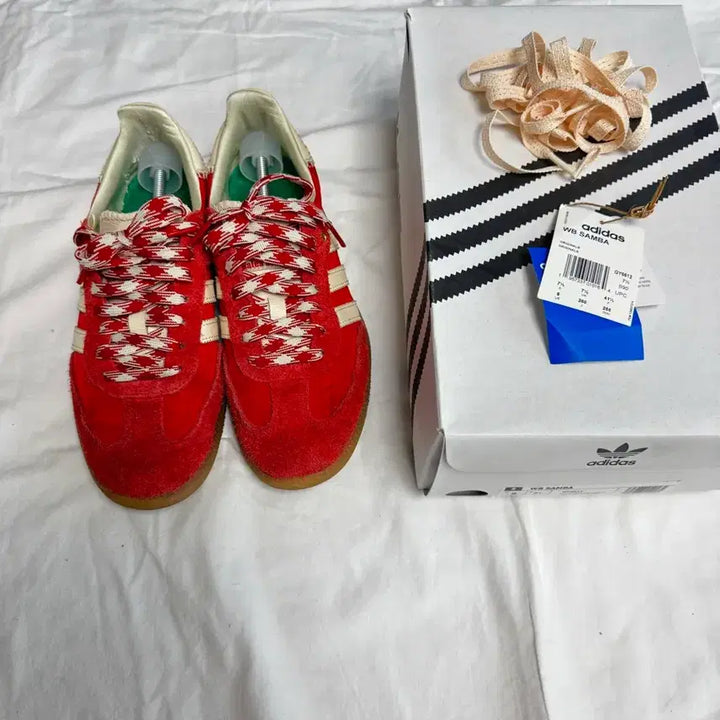 [BUNJANG] Adidas Samba Wales Bonner Collegiate Orange Sneakers / 아디다스 삼바 웨일즈보너 컬리지에이트 오렌지 260