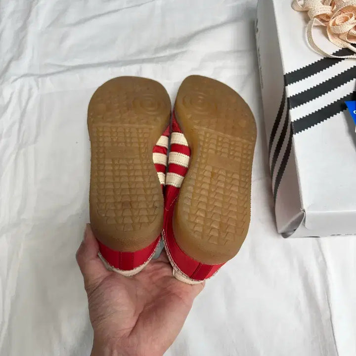 [BUNJANG] Adidas Samba Wales Bonner Collegiate Orange Sneakers / 아디다스 삼바 웨일즈보너 컬리지에이트 오렌지 260