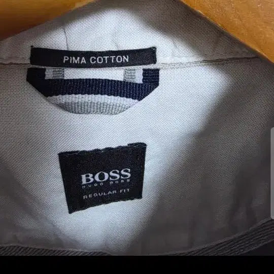 [BUNJANG] Boss Pima Cotton Color Block Short Sleeve T-shirt / 보스 피마코튼배색 반팔티.  L