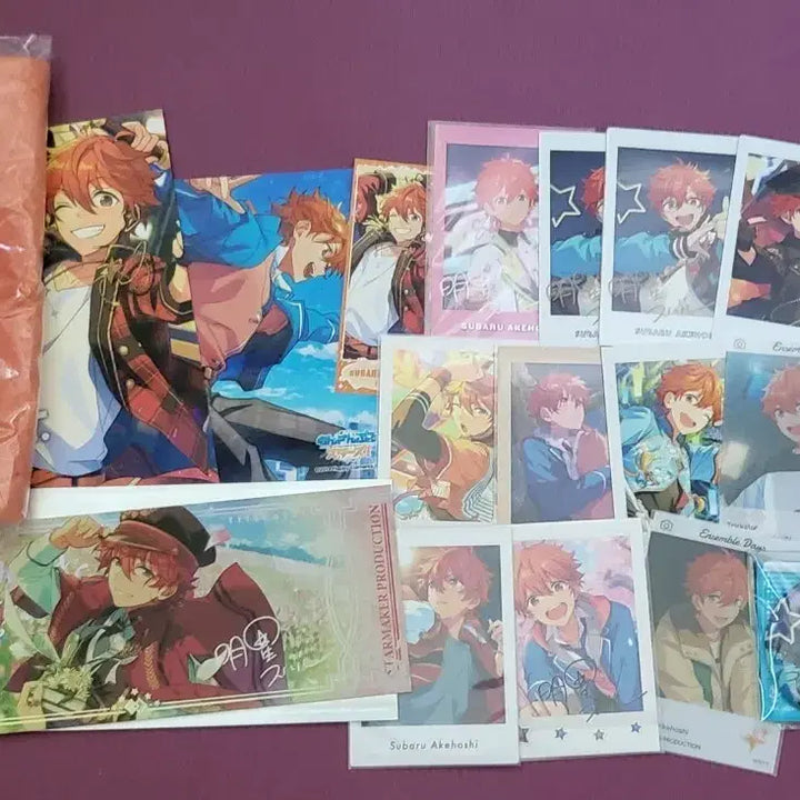 [BUNJANG] Ensemble Stars Akihoshi Subaru Bundle Set Goods / 앙상블스타즈 아케호시 스바루 굿즈 일괄