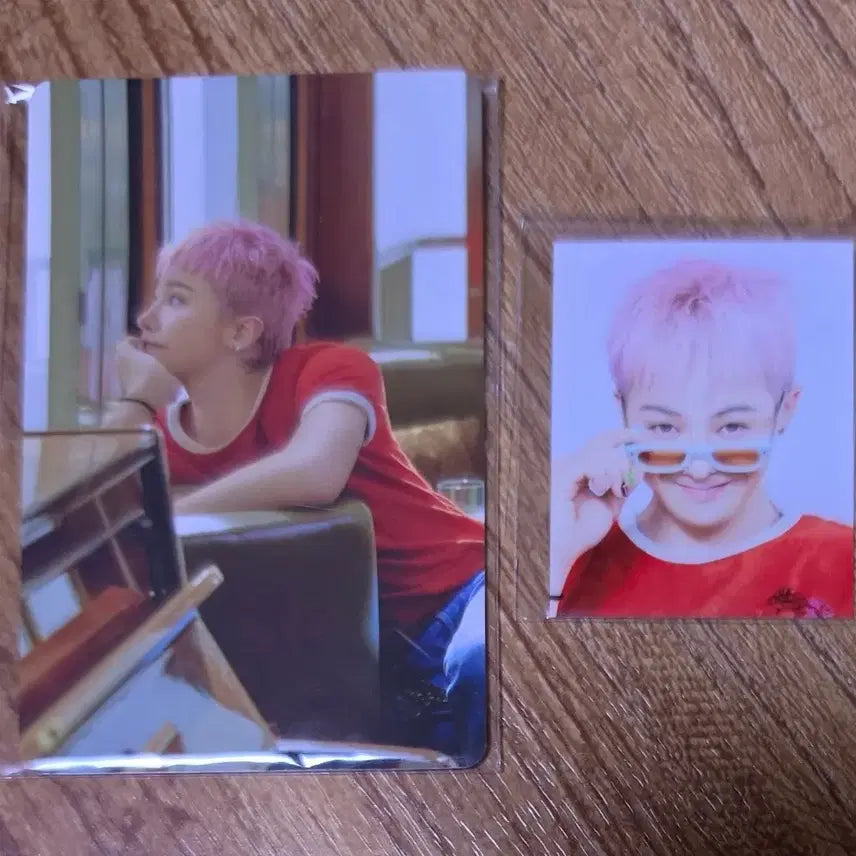 [BUNJANG] G-Dragon Here What Limited Edition Photocard A Type / G-dragon 여기어때 한정판 포토카드 A형 새상품