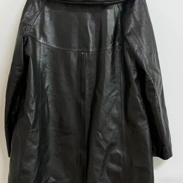 [BUNJANG] ROBO Leather Jacket Black S / 로보 가죽 자켓 블랙 S