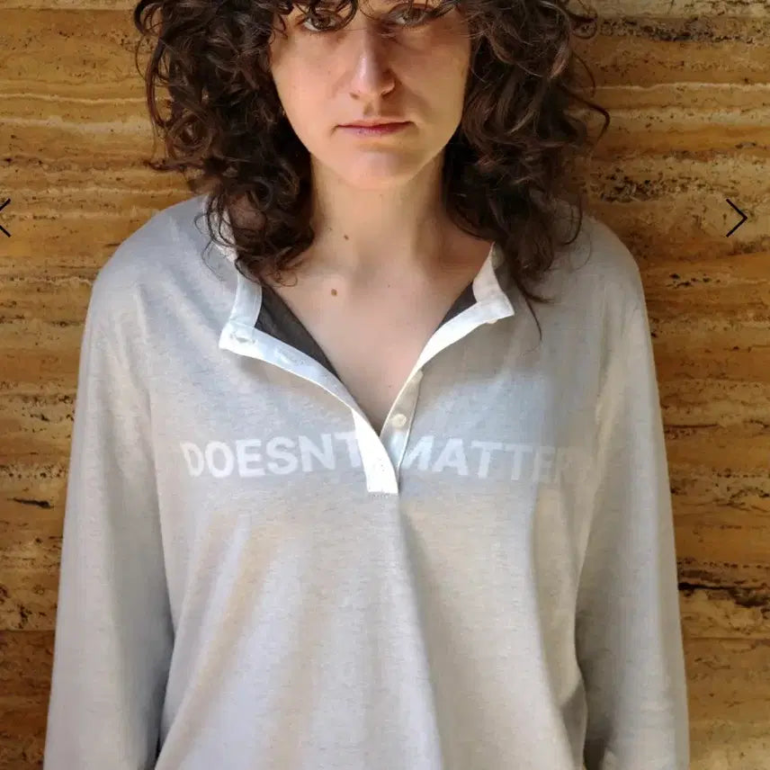 [BUNJANG] The Matter Reversible Henley Neck Shirt / 더즌매터 리버시블 헨리넥