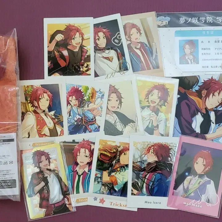 [BUNJANG] Ensemble Stars! Mao Isara Bundle Set Merchandise / 앙스타 이사라 마오 굿즈 일괄