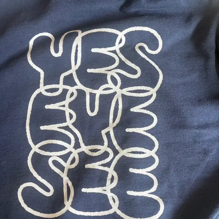[BUNJANG] Yeseyesee Navy Hoodie S / 예스아이씨 네이비 후드티 s