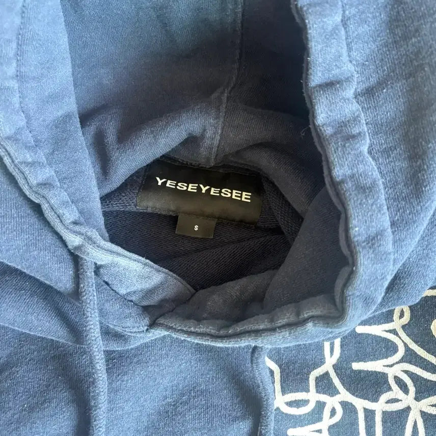 [BUNJANG] Yeseyesee Navy Hoodie S / 예스아이씨 네이비 후드티 s