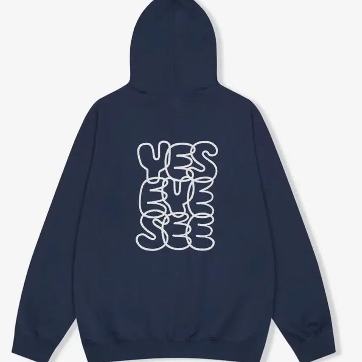[BUNJANG] Yeseyesee Navy Hoodie S / 예스아이씨 네이비 후드티 s