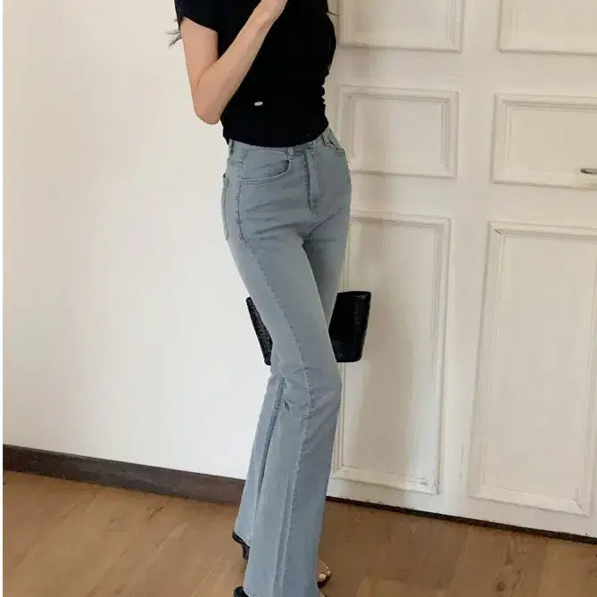 [BUNJANG] Benito Better Jeans Summer Long Bootcut Jeans Size S / 베니토 Better Jeans 썸머 비율핏 롱부츠컷 롱기장 S사이즈