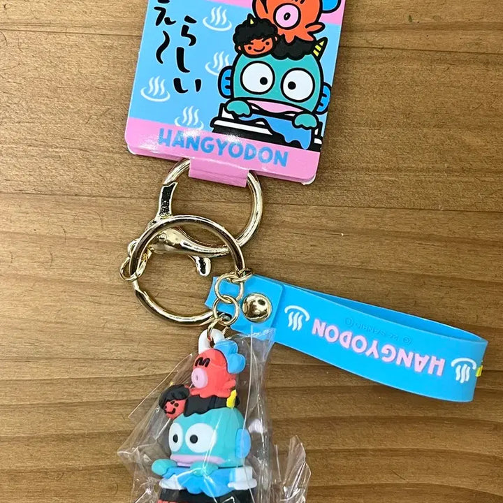 [BUNJANG] Sanrio Hangyodon Oita Limited Keychain Figure / 오이타 지역 한정 한교동 키링 피규어 인형 산리오