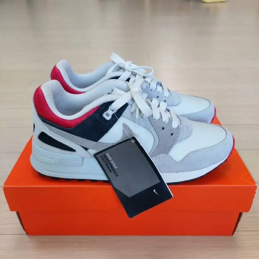 [BUNJANG] Nike Golf Air Pegasus 89G Golf Shoes White/Grey/Red/Black 230mm / 나이키골프 에어 페가수스 89G 골프화 230mm