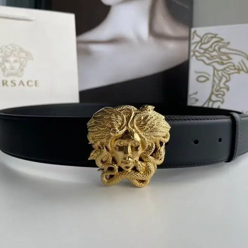 [BUNJANG] Versace Medusa Head Buckle Men&