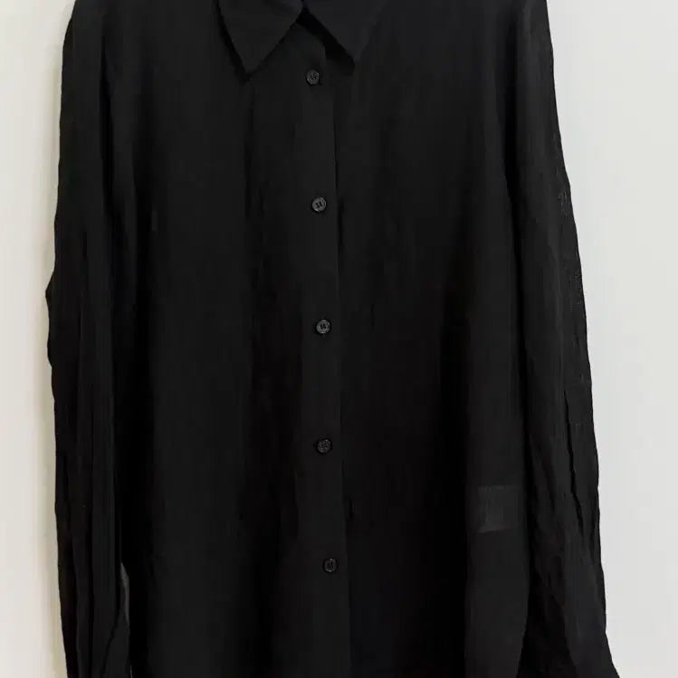 [BUNJANG] Celebshop Black Blouse Size 77 / 셀렙샵 블라우스 블랙 77