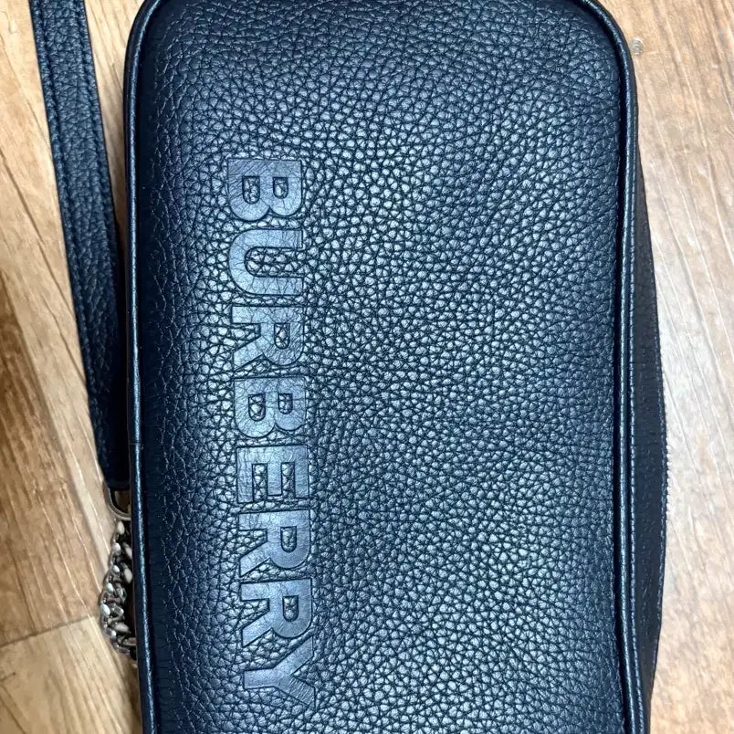 [BUNJANG] Burberry Crossbody Bag Black Leather / 버버리 크로스백 블랙
