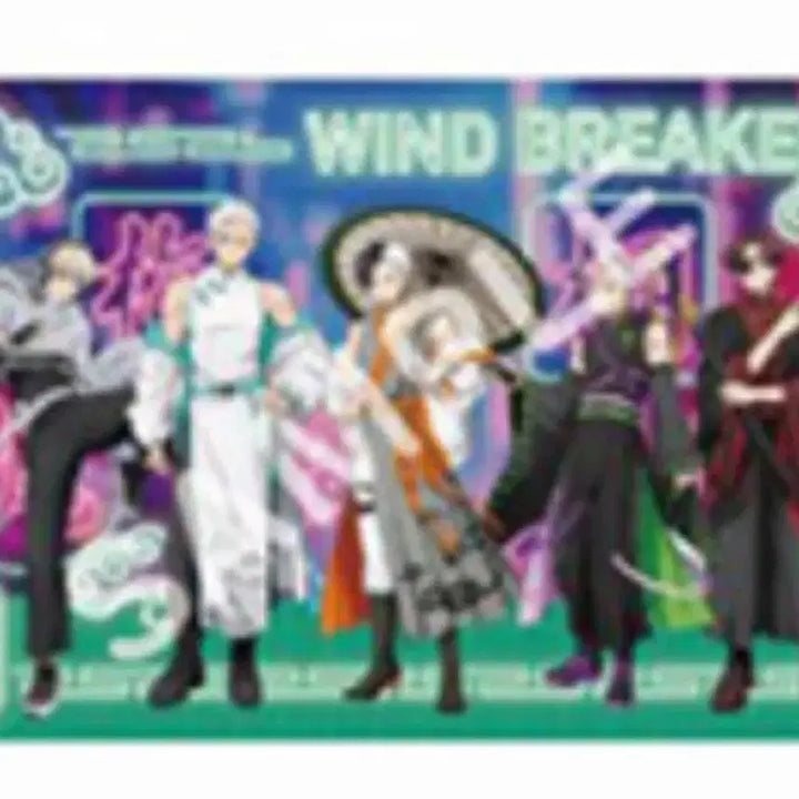 [BUNJANG] Wind Breaker Cyber China A5 Poster H Ver. / 윈드브레이커 윈브레 사이버차이나 A5 포스터 H상