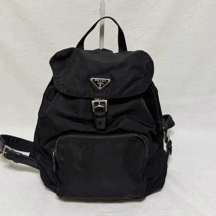 [BUNJANG] Authentic Prada Pocono Nylon One Pocket Backpack Black / 정품 프라다 포코노 나일론 원포켓 백팩 블랙