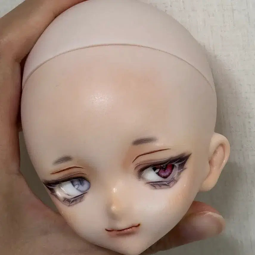 [BUNJANG] MDD DDH Semi-White Doll Head / Mdd ddh 돌피드림 세미화이트 헤드 구체관절인형