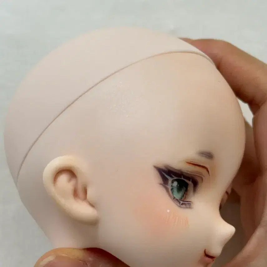 [BUNJANG] MDD DDH Semi-White Doll Head / Mdd ddh 돌피드림 세미화이트 헤드 구체관절인형