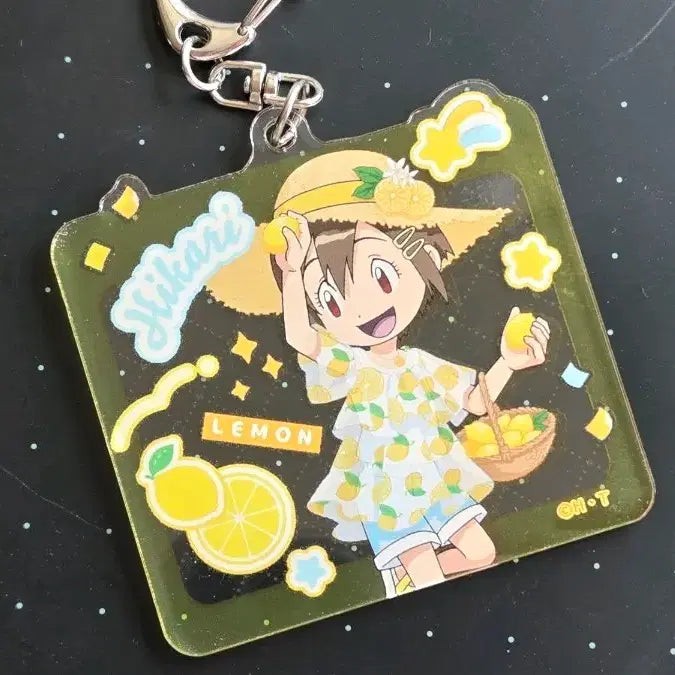 [BUNJANG] Digimon Fruit Party Keyring Hikari / 디지몬 과일파티 키링 나리